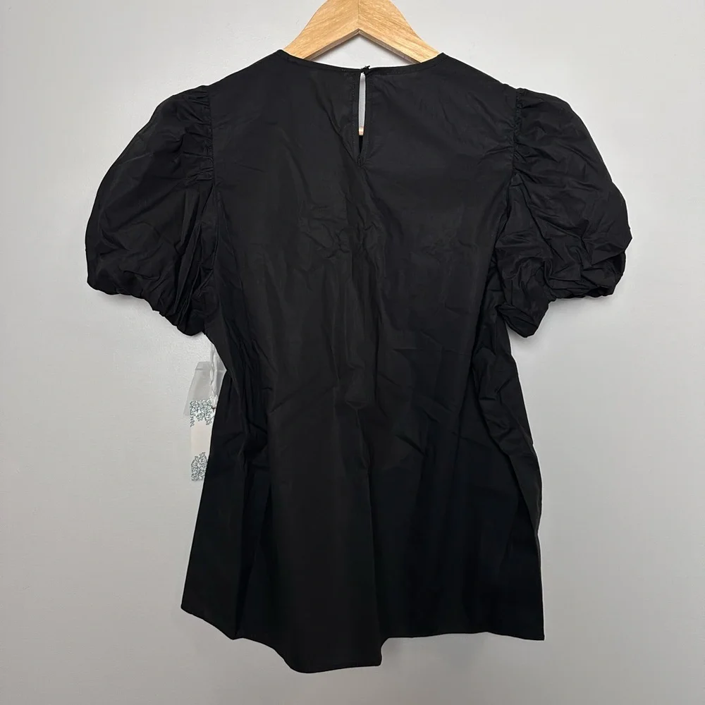 HYACINTH HOUSE Black Birdie Blouse